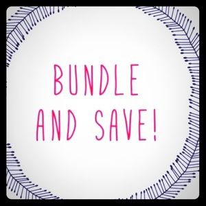 Bundle and save! 10% off 3 or more items!